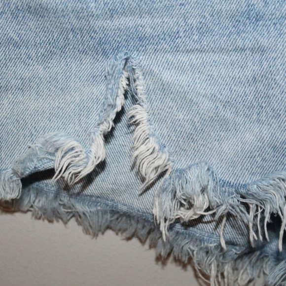 Flawed  Vintage Cut Off Jean Shorts HW8869 - Picture 3 of 10